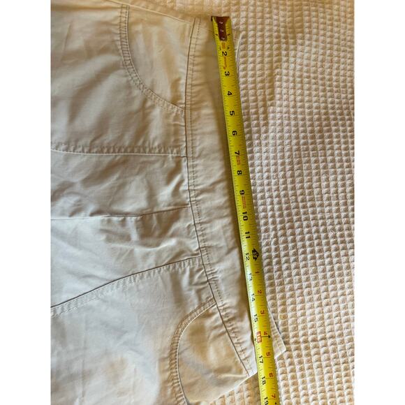 Tommy Hilfiger Tennis Style Pleated A Line High Waisted Khaki Skirt Size 10 - Picture 7 of 12